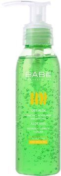 Зволожувальний гель для тіла зі 100% Алое BABE Laboratorios Travel Size 90 мл 6584 фото