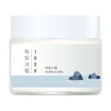 Зволожувальний крем для сухого обличчя з морською водою Round Lab 1025 Dokdo Cream 80 мл 5684 фото
