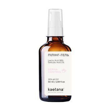 Пілінг-гель для обличчя молочно-саліциловий Kaetana Derma Control 50 мл 6693 фото