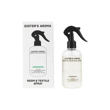 Освіжувач повітря Sister's Aroma Лемонграс Парфумований спрей для кімнати та текстилю 230 мл 5751 фото