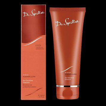 Сонцезахисне молочко для обличчя та тіла Dr. Spiller Summer Glow Sun Sensitive Emulsion Spf 30 150 ml 3647 фото