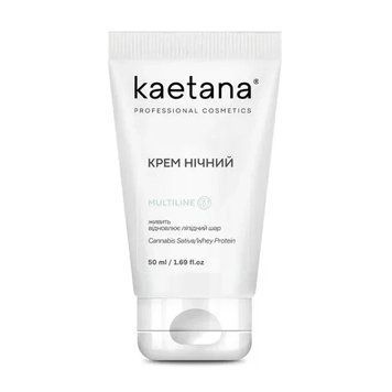 Нічний крем для обличчя живить відновлює ліпідний шар Kaetana Multiline 50 мл 6708 фото